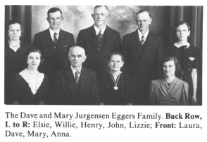 Dave and Mary Jurgensen Eggers Family