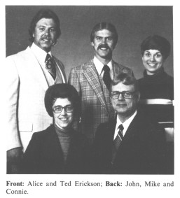 Ted Erickson Family