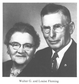 Walter G. and Louise Fleming