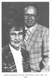 Arthur and Keryl Gerdts