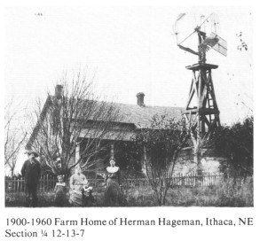 1900-1960 Farm Home of Herman Hageman