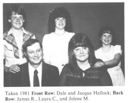 Dale and Jacque Hallock Family