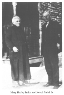 Mary Haxby Smith and Joseph Smith Jr.