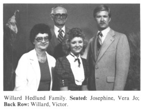 Willard Hedlund Family