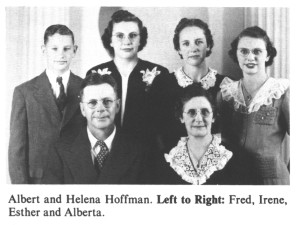 Albert and Helena Hoffman Family