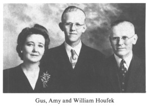 Gus, Amy and William Houfek