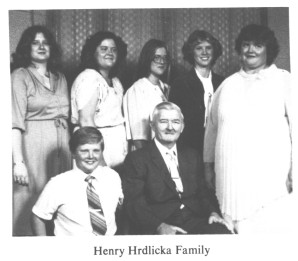 Henry Hrdlicka Family