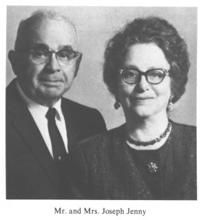Mr. and Mrs. Joseph Jenny