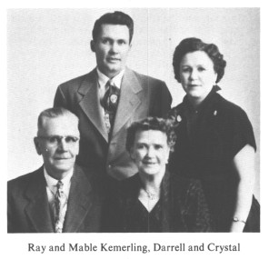 Ray and Mable Kemerling Family