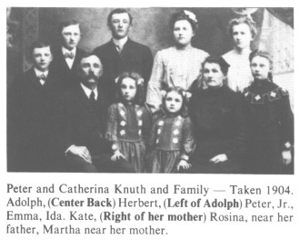 Peter and Catherina Knuth and Family