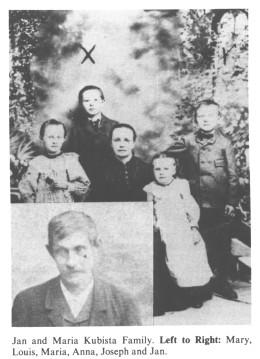 Jan and Maria Kubista Family