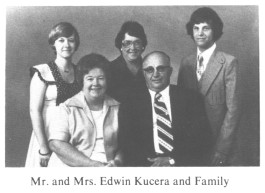Mr. and Mrs. Edwin Kucera and Family