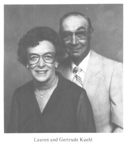 Lauren and Gertrude Kuehl