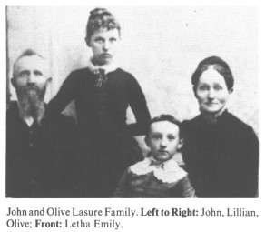 John and Olive Lasure Family