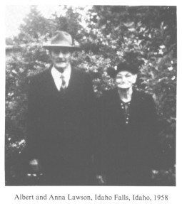 Albert and Anna Lawson