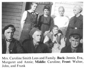 Mrs. Caroline Smith Lees and Family