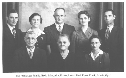 The Frank Lees Family