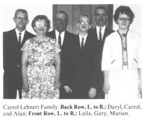 Carrol Lehnert Family