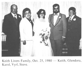 Keith Livers Family
