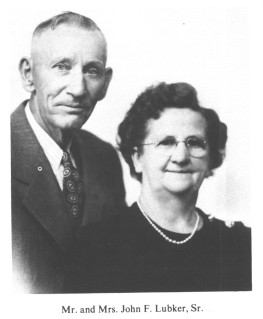 Mr. and Mrs. John F. Lubker, Sr.