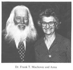 Dr. Frank T. Machovec and Anna