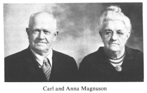 Carl and Anna Magnuson