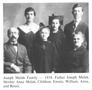 Joseph Malek family