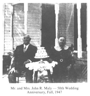 Mr. and Mrs. John R. Maly