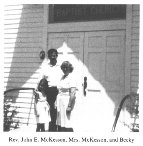 Rev. John E. McKesson Family