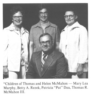 Children of Thomas and Helen McMahon