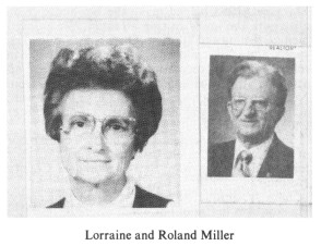 Lorraine and Roland Miller