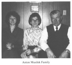 Anton Musilek Family