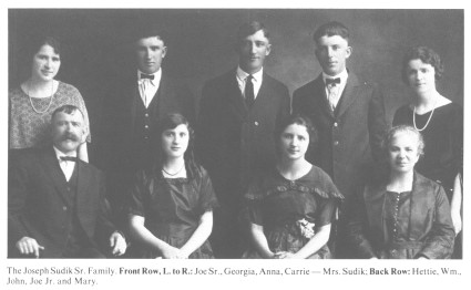 Joseph Sudik Sr. Family