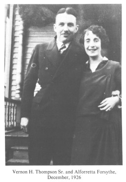 Vernon H. Thompson Sr. and Alforretta Forsythe