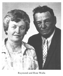 Raymond and Rose Walla