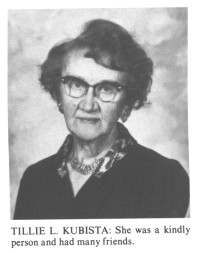 Tillie L. Kubista