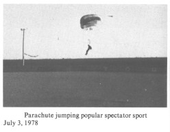 Parachute jumping