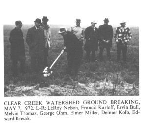 CLEAR CREEK WATERSHED GROUND BREAKING