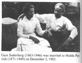 Gust Soderberg & Hulda Parrish