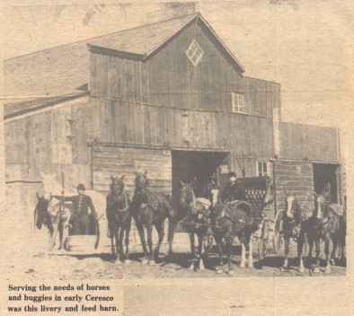 Livery and feed barn