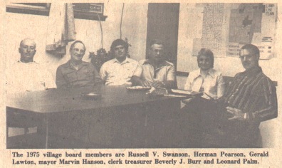 1975 village board