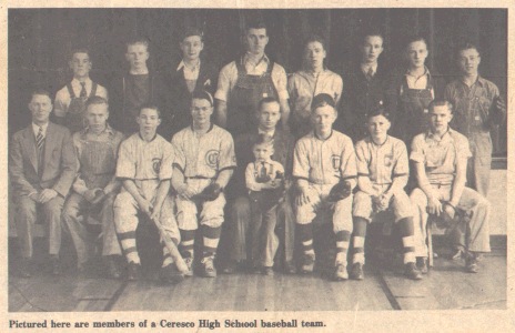 Ceresco High School baseball team